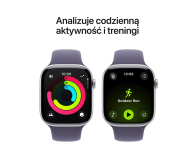 Apple Watch 11 42/Srebrne Aluminum/Fioletowy Pasek M/L 5G - 1362418 - zdjęcie 6